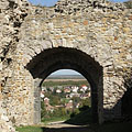 The castle gate from inside - Nógrád (Neuburg), Ungarn